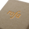 Luxury Bespoke Rigid Kraft Card Jewellery Box Ref Rofa 